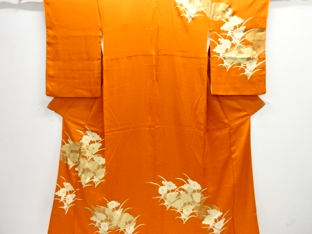 JAPANESE KIMONO / HOMONGI / EMBROIDERY / CLOUD